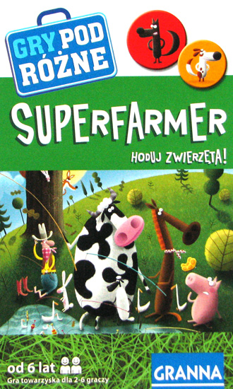 Super Farmer Wersja Podr Na Gra Planszowa Stan Nowy Z