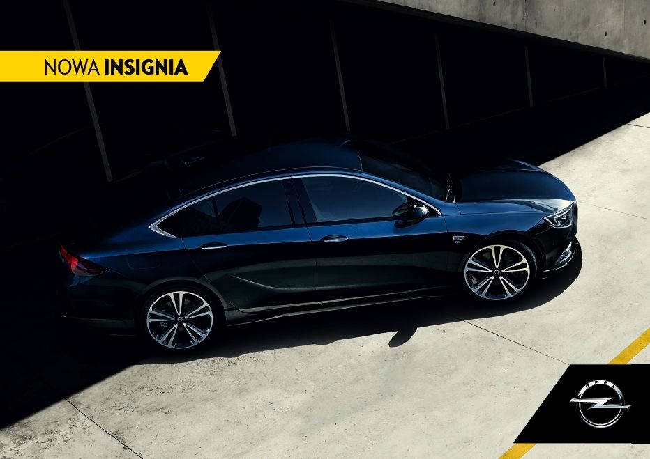 Prospekt Opel Insignia Polski Niska Cena Na Allegro Pl