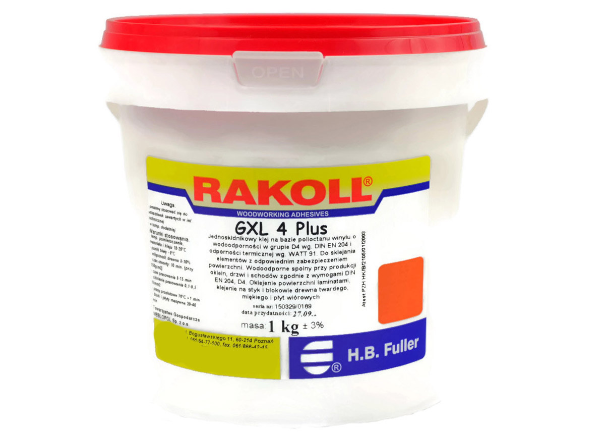 RAKOLL GXL 4 GXL4 KLEJ DO DREWNA WODOODPORNY 1KG Gxl4 11 Cena