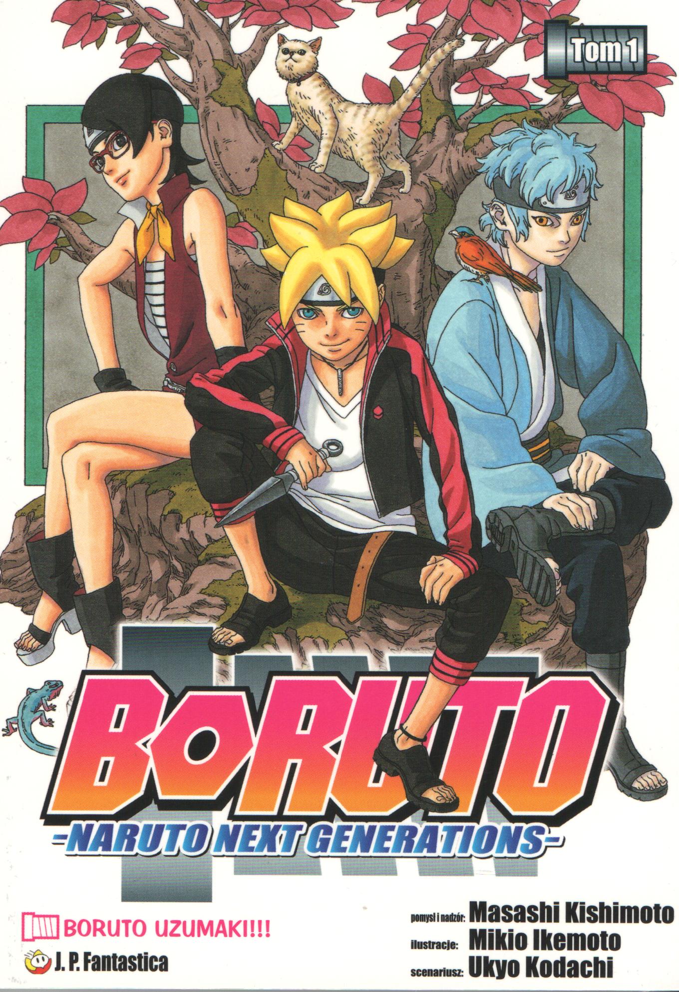 Boruto Tom Masashi Kishimoto Ukyo Kodachi Komiks Allegro