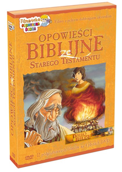 Opowieści Biblijne ze Starego Testamentu BOX 4xDVD 7270029234 Sklepy