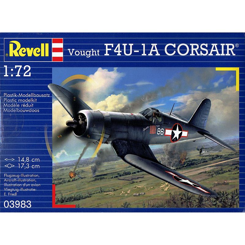 Revell Vought F U A Corsair Allegro Pl