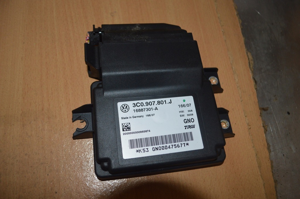 VW PASSAT B6 MODUL HAMULCA RECZNEGO 3C0907801J 7713308020 Oficjalne