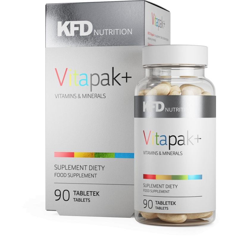 KFD VitaPak Organiczne Witaminy i Minerały 90tab 6756514835