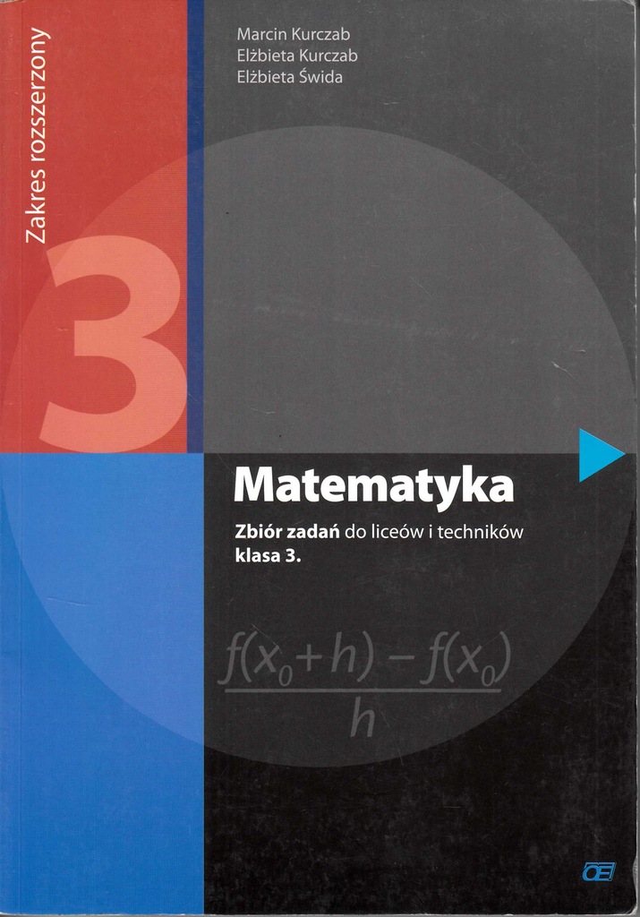 Matematyka 3 Zbiór Rozszerzony Kurczab Pazdro 1 7608752670