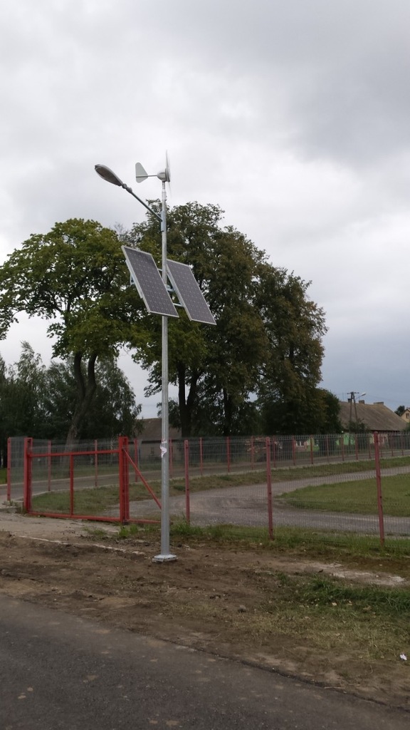 LAMPA LATARNIA SOLARNA HYBRYDOWA 30 WAT 7422664405 Oficjalne