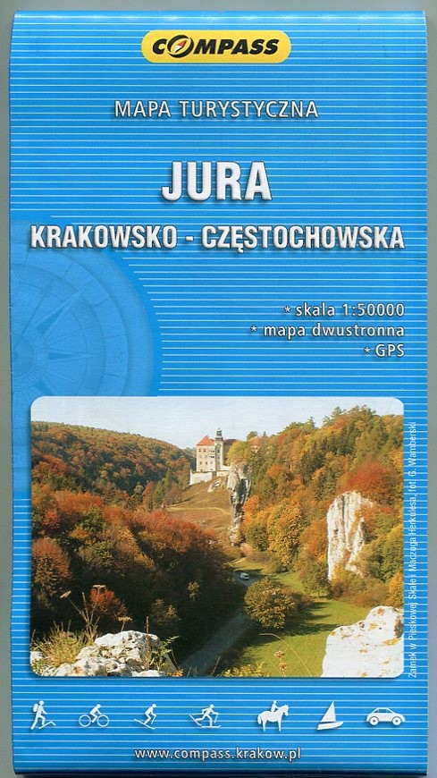 Jura Krakowsko Cz Stochowska Mapa Compass Oficjalne