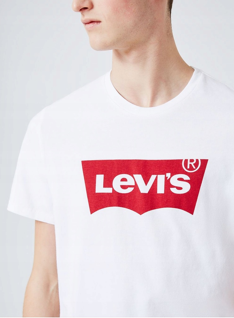 Koszulka Levis T Shirt Nowa XXL biała Męska 7447816618