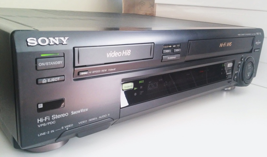 Magnetowid Sony Slv T Combo Video Hi Vhs Oficjalne