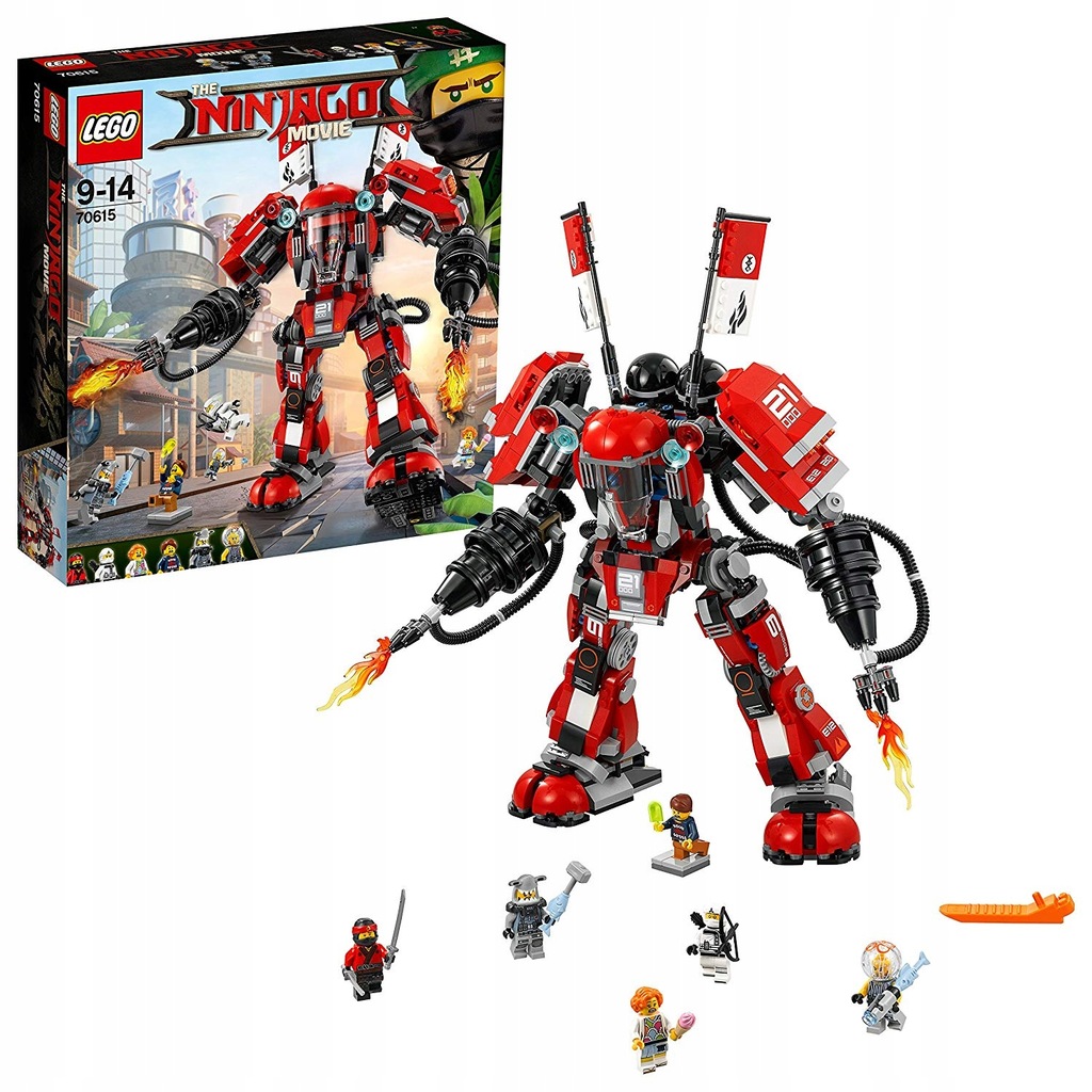 Hit Cena Lego Ognisty Robot Ninjago Movie