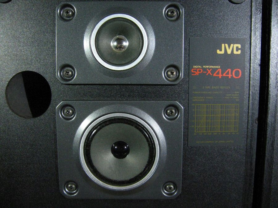 Jvc Sp X Eleganckie Kolumny Vintage Super Stan