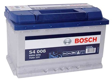 Аккумулятор BOSCH S4 74 AH 680A 74AH новая модель