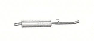 Середній глушник Fiat Ulysse 2.0 JTD 02-06r.