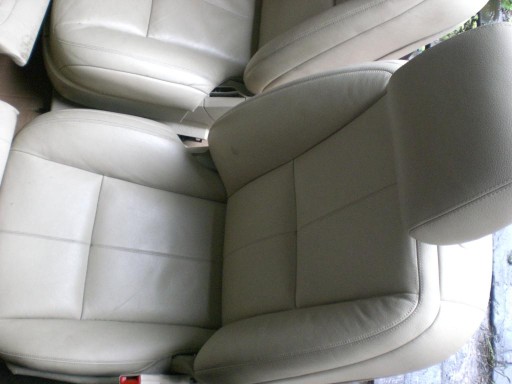 Сидіння передня подушка безпеки правий Mercedes S W221 Європа OE кремова шкіра - 16