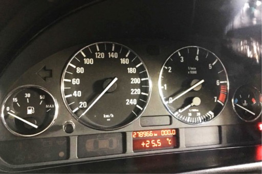 BMW E39 E38 X5 рамка хром кільця годинник лічильник - 2