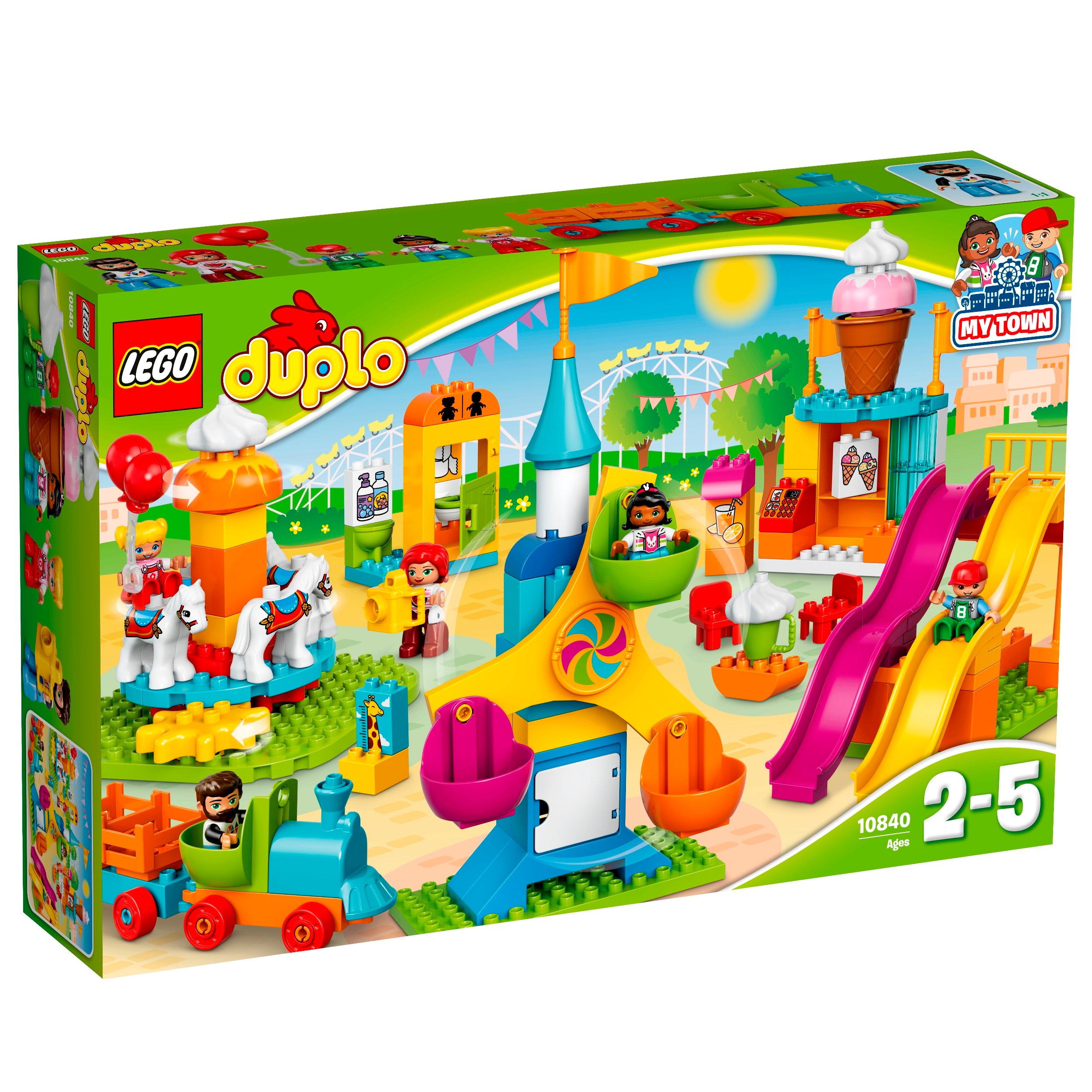 Lego Dla Chłopców 7 Lat Klocki LEGO DUPLO Duże wesołe miasteczko 10840 8522663187 - Allegro.pl