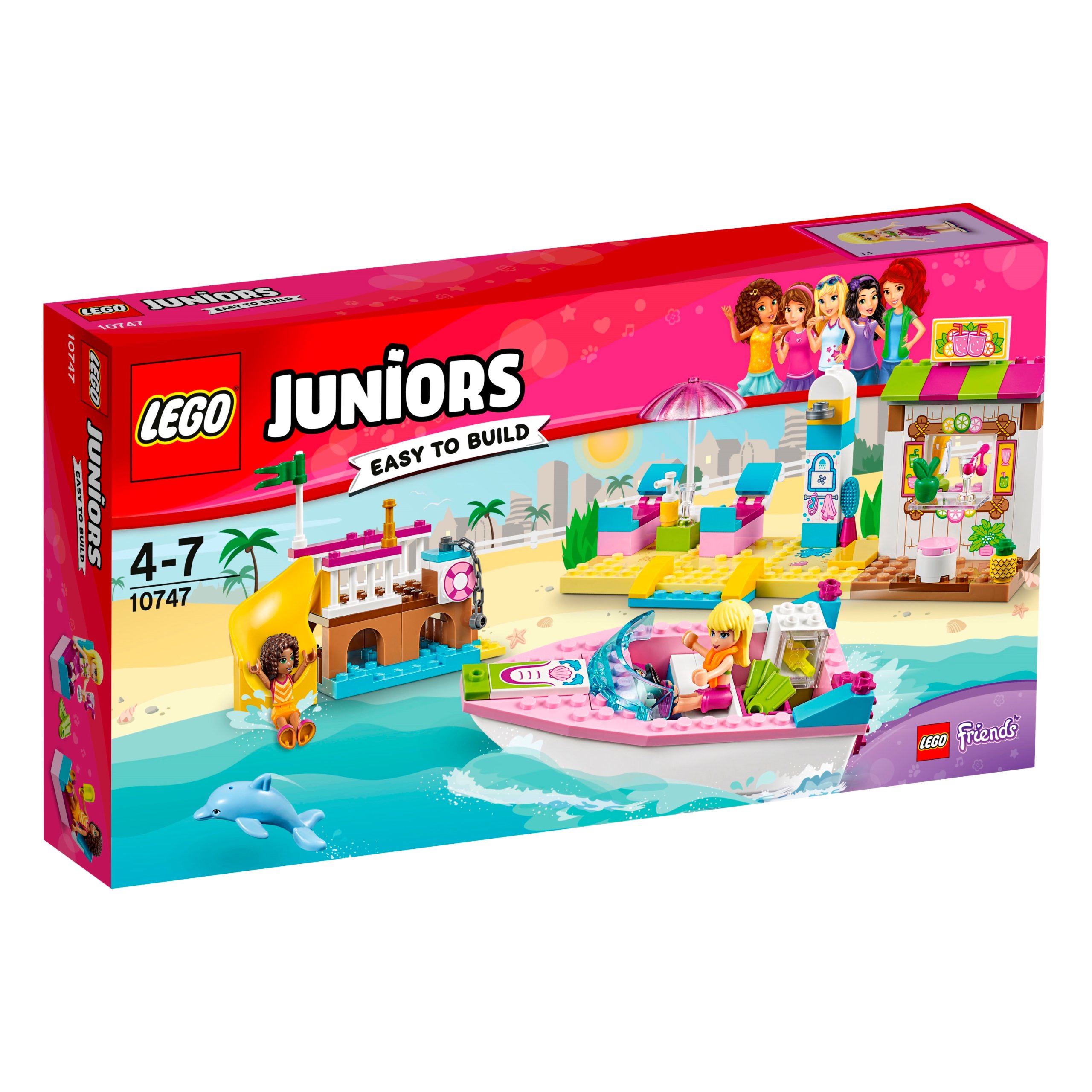 Lego Juniors 10747 Wakacje na plaży