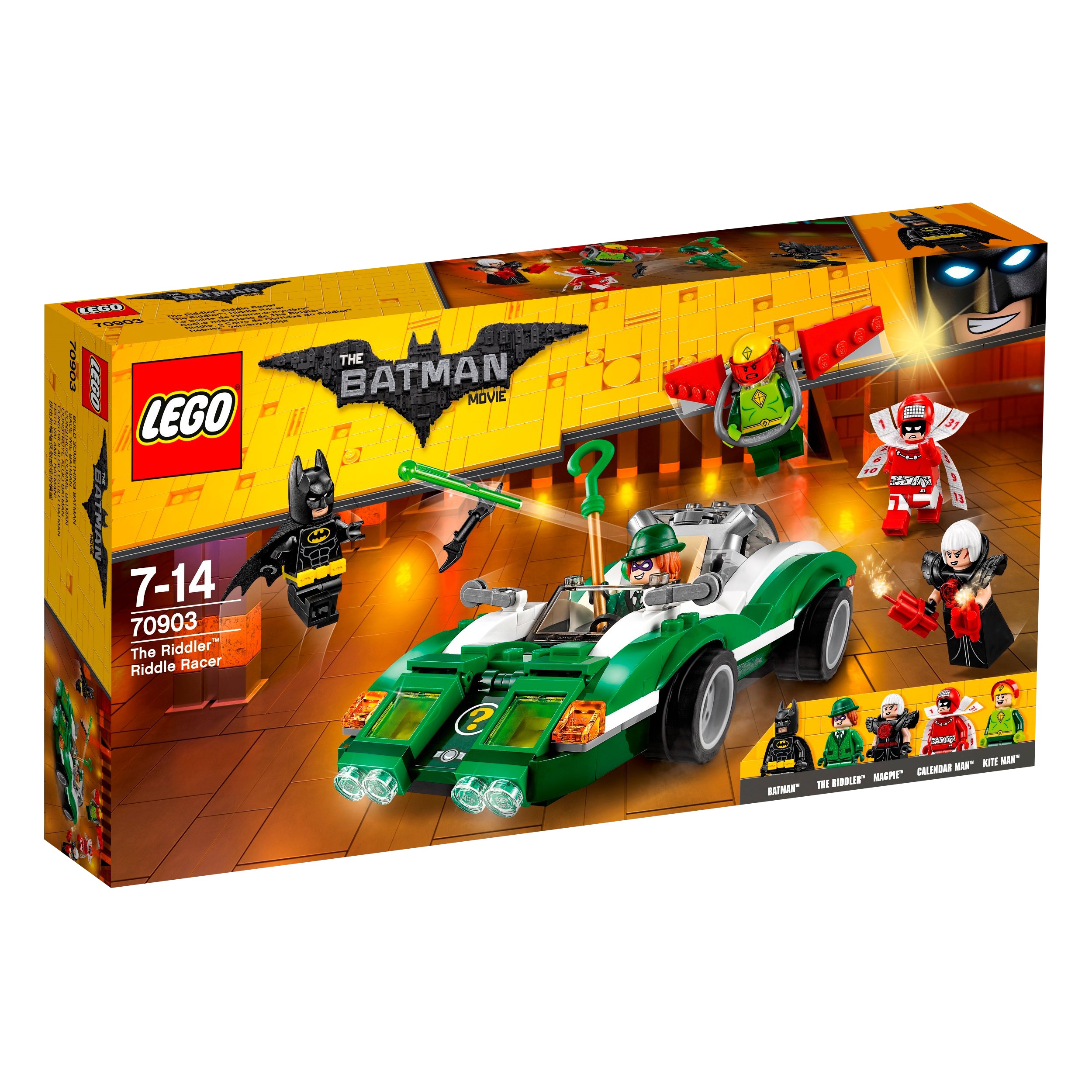 Lego Batman Movie 70903 Wyścigówka Riddlera