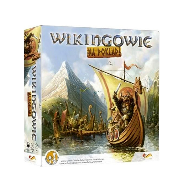 Gra planszowa FoxGames Wikingowie na pokład Gra planszowa