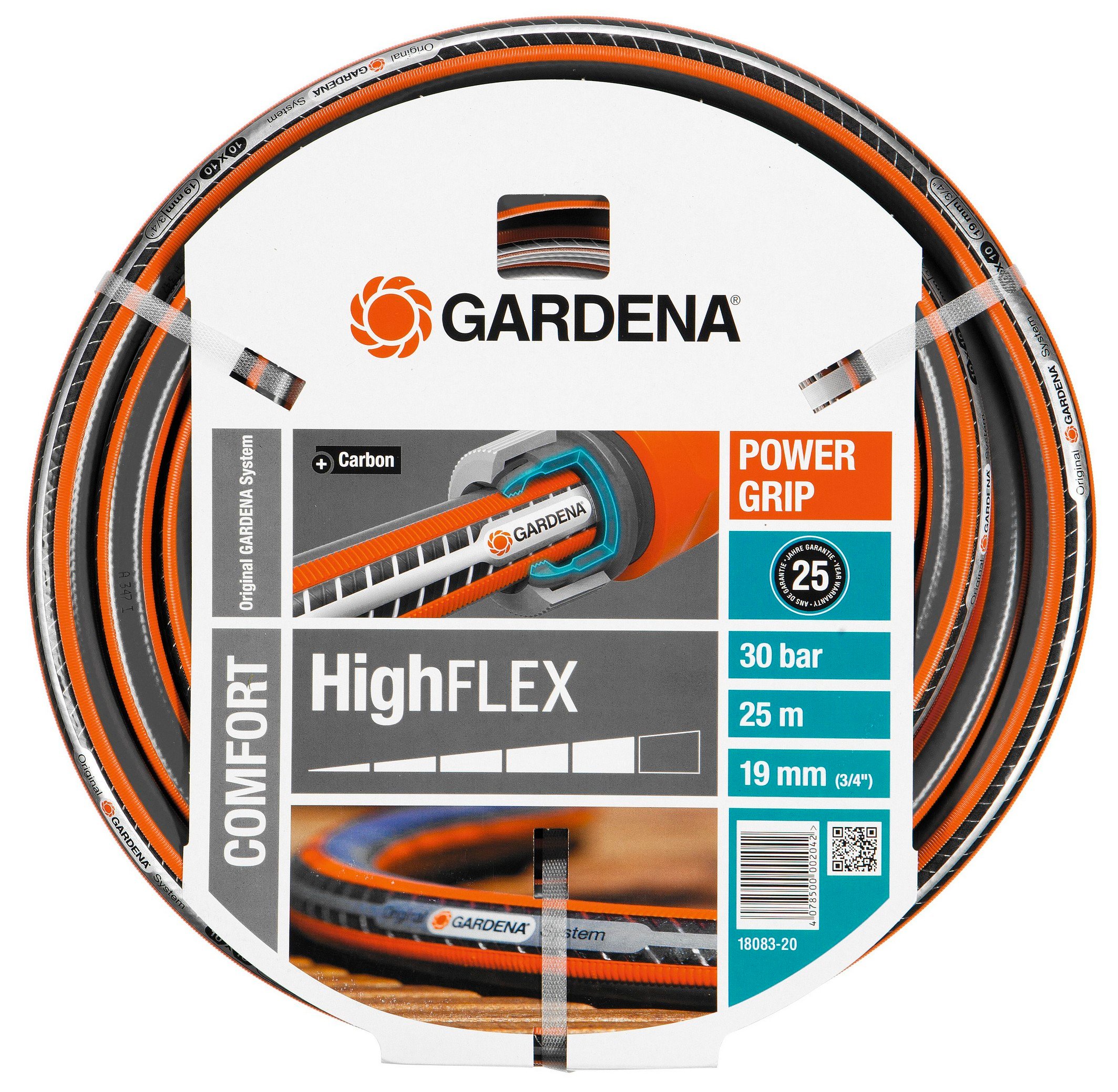 Gardena 18083-20 hadice Comfort HighFLEX 10 × 10 (3/4") 25 m bez armatur