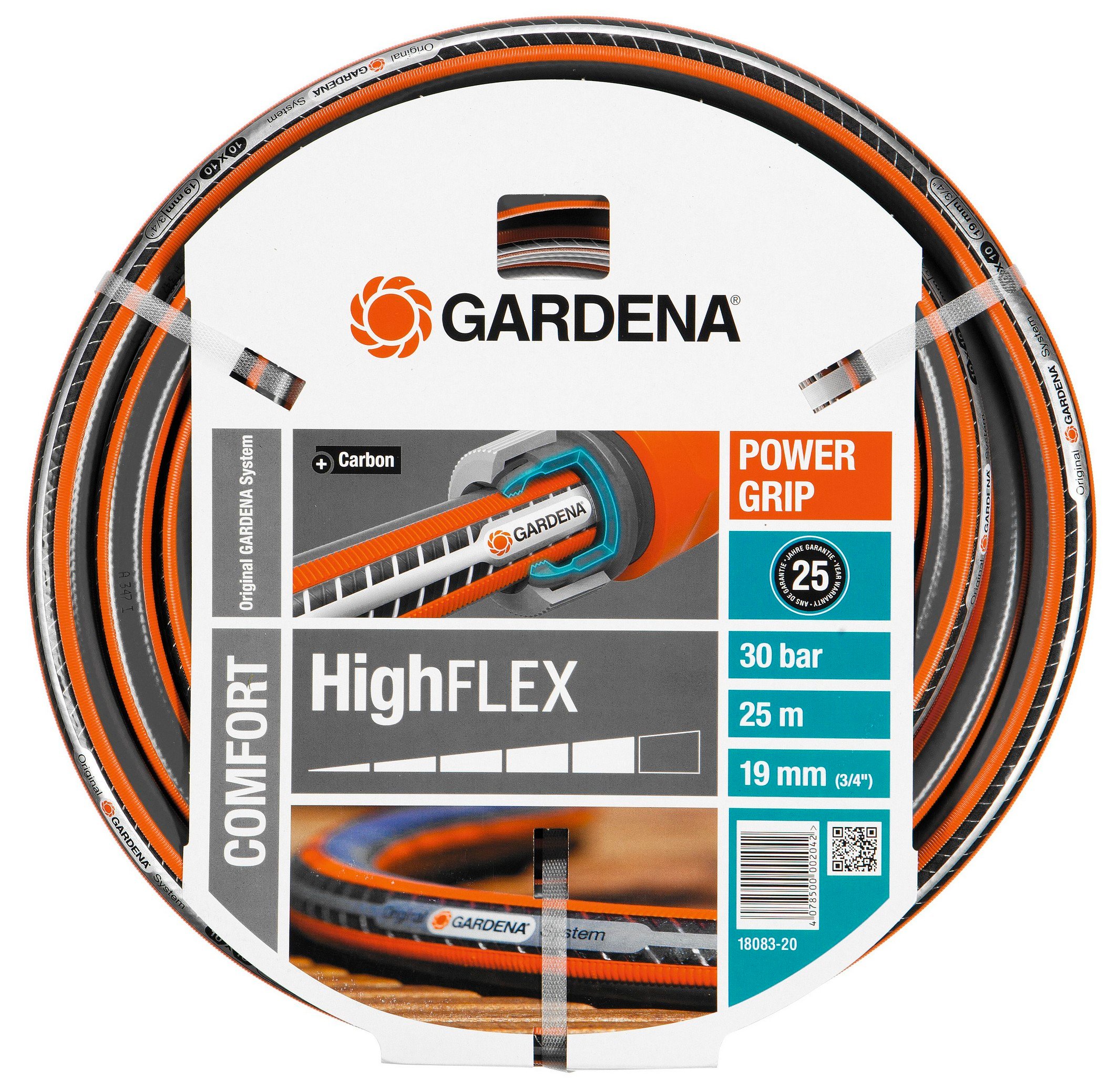 

Wąż ogrodowy Gardena Comfort HighFlex 3/4"25m