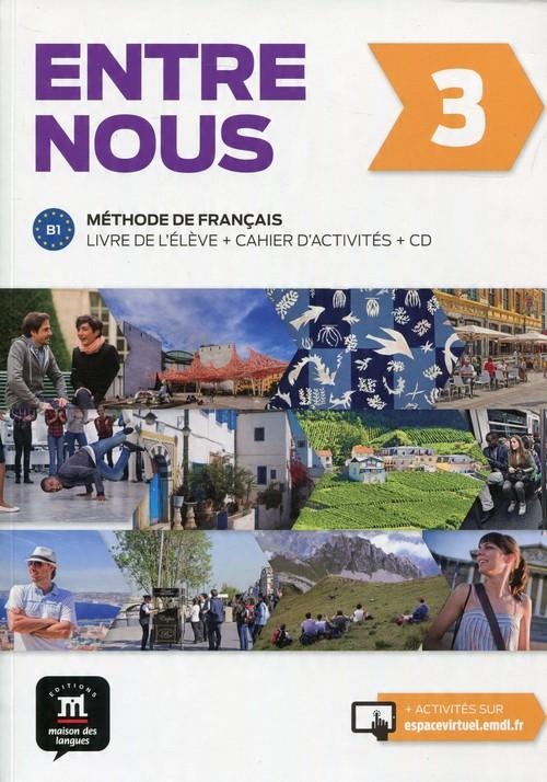 

Entre nous 3 Podręcznik z ćwiczeniami + CD