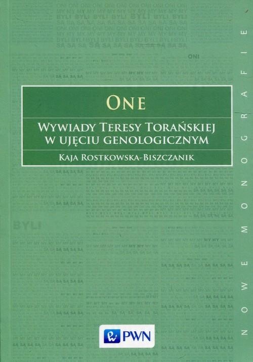 

One Wywiady Teresy Torańskiej w ujęciu genologiczn