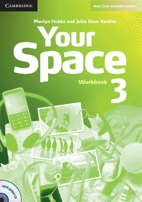 

Your Space 3 Workbook with Audio CD Hobbs Martyn,