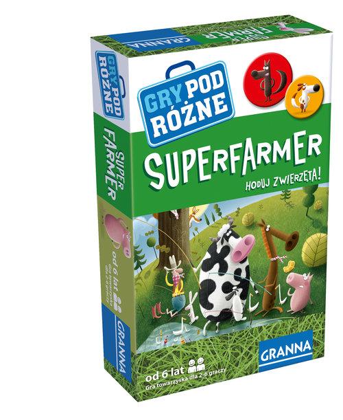 

Gra Podróżna Superfarmer Hoduj Zwierzęta! Granna
