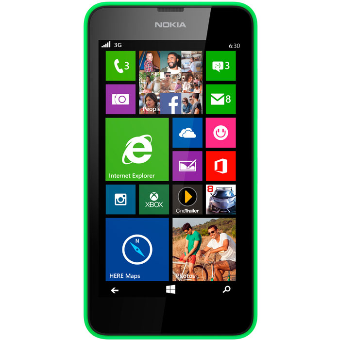 Smartfon Nokia Lumia 630 512 Mb 8 Gb 3G zielony Polska Dystrybucja