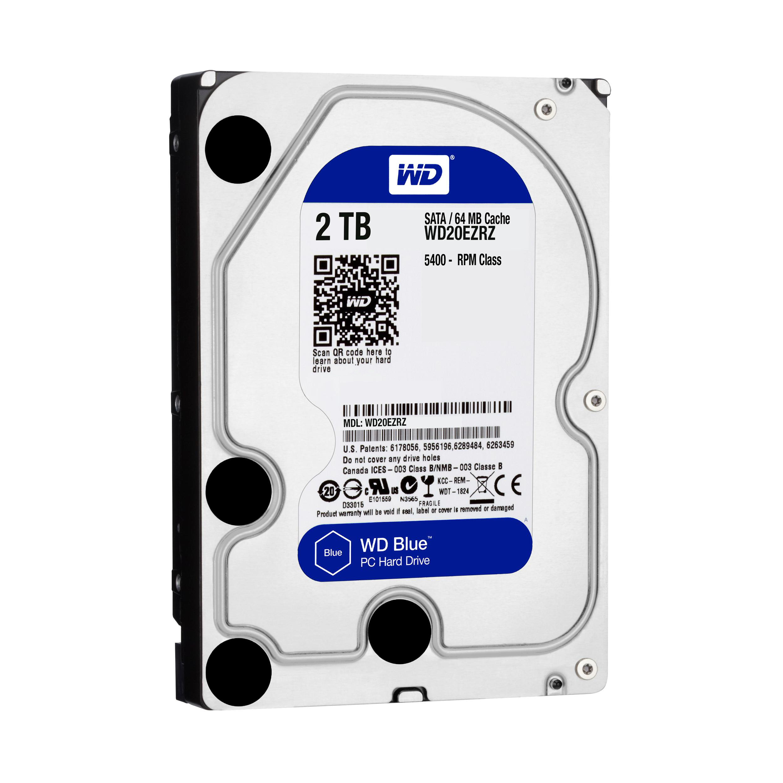 

Dysk Hdd Wd Blue 2TB 5400rpm 64MB 3,5'' WD20EZRZ