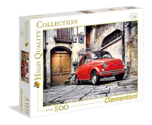 

Puzzle Clementoni Hq 500 el. Czerwony Fiat 30575