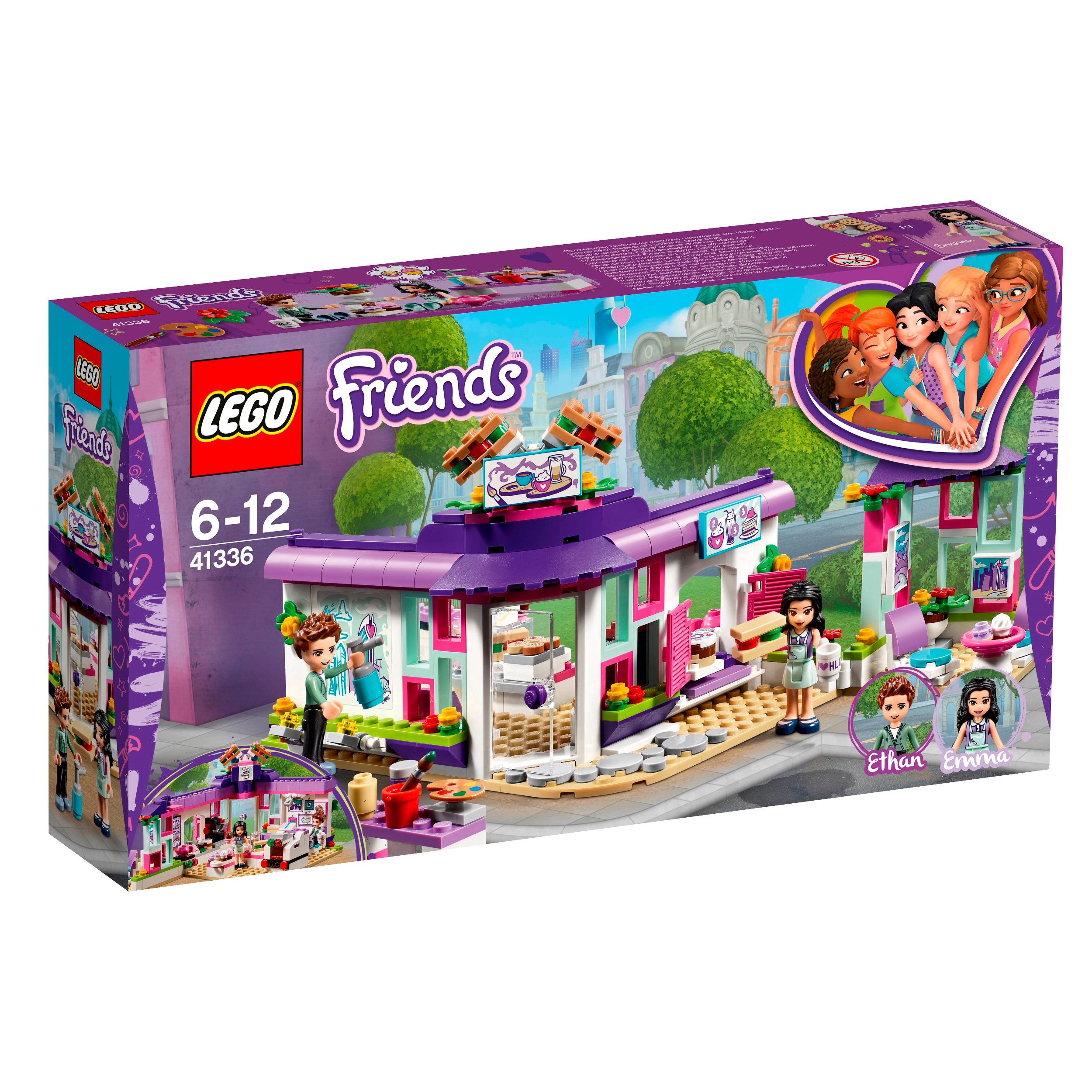 stavebnice Lego Friends Umělecká kavárna Emmy 41336