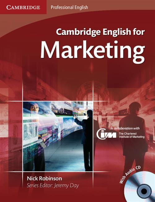 

Cambridge English for Marketing Student's Book + C