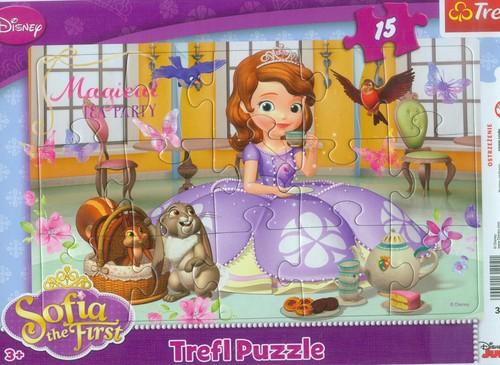 Puzzle Ramkowe 15 Trefl 31204 Księżniczka Sofia
