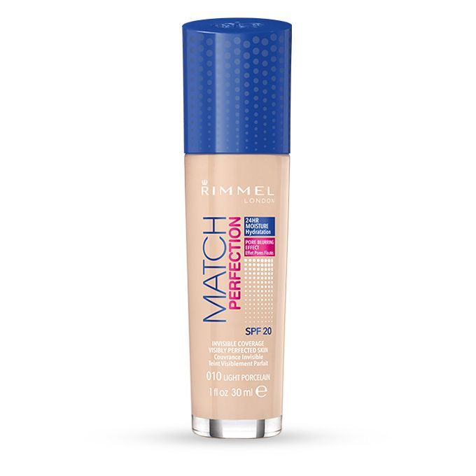 

Podkład Rimmel Match Perfection 010 light porcelai