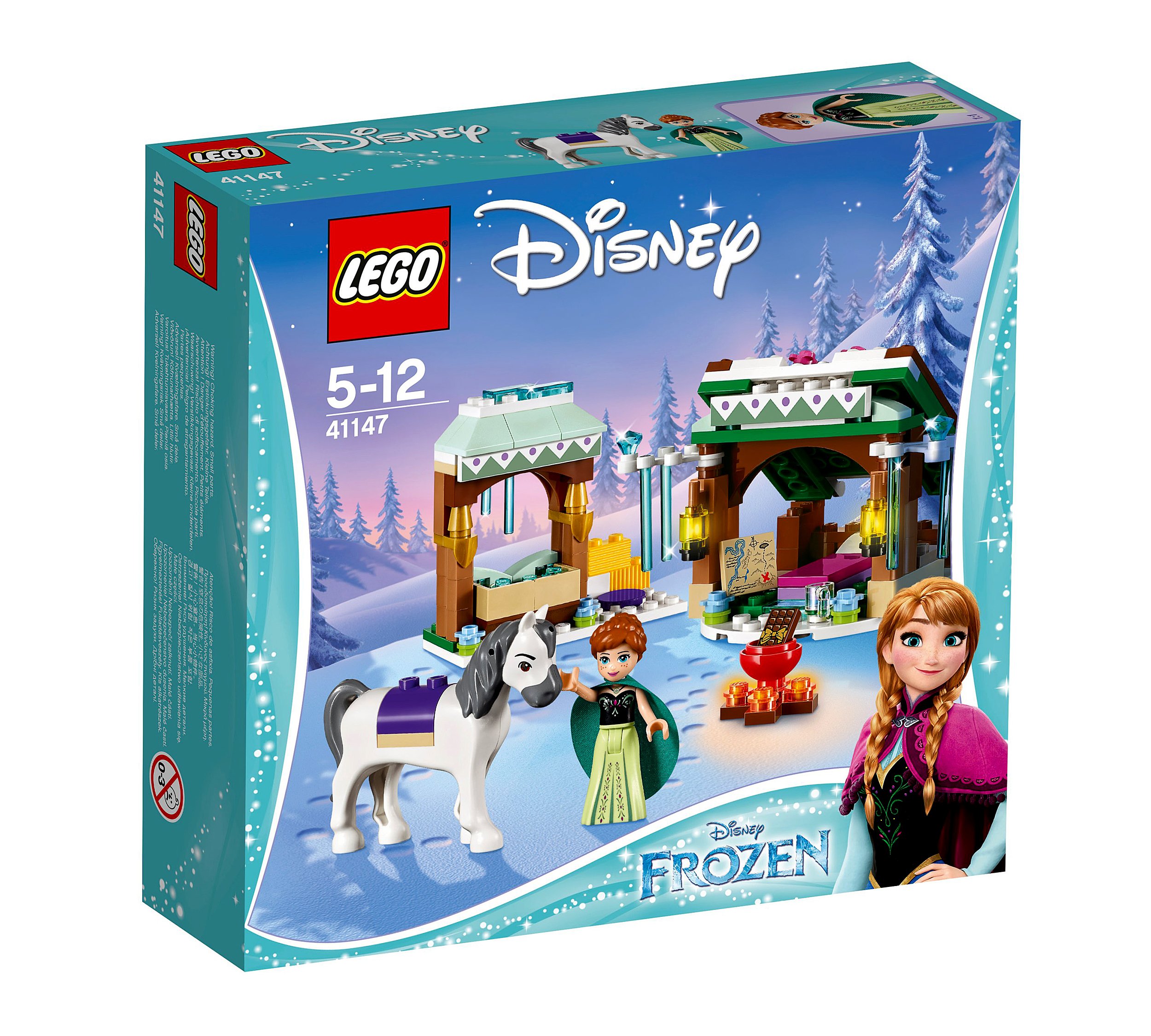 Lego 41147 Disney Sněhové dobrodružství Anny Stavebnice Originální jako dárek Nové