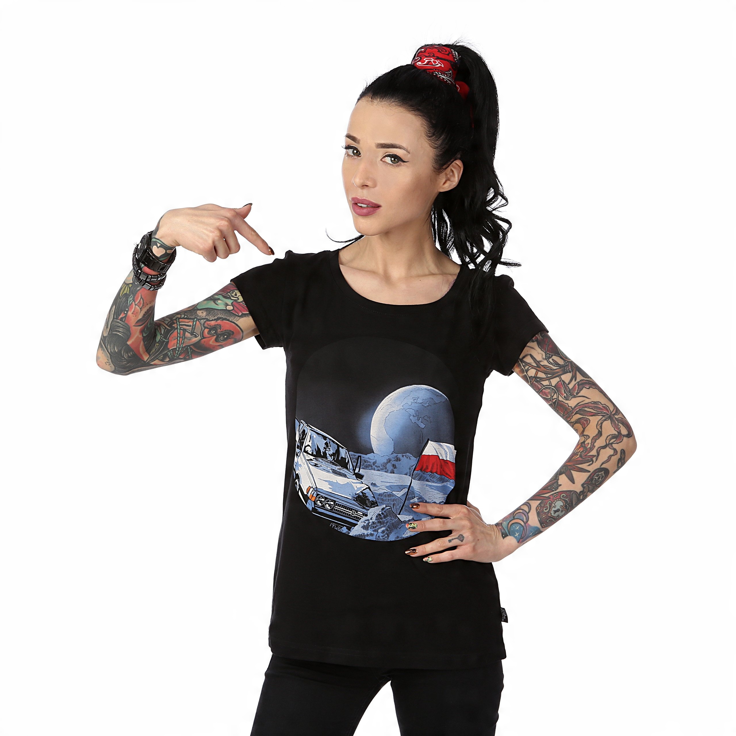 

T-shirt damski Polonez na księżycu Legendy M