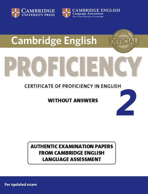 

Cambridge English Proficiency 2 Student's Book wit