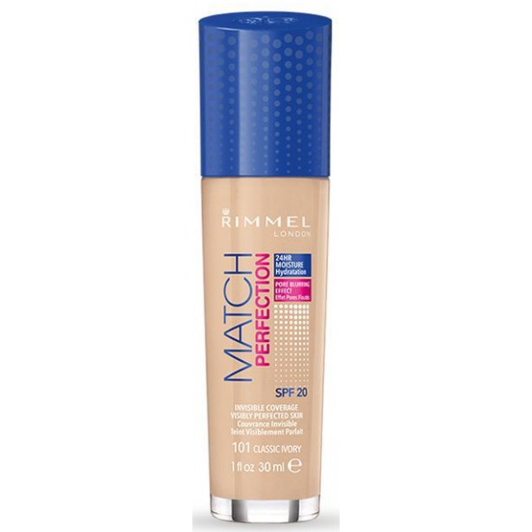 

Rimmel Match Perfection 101 classic ivory podkład