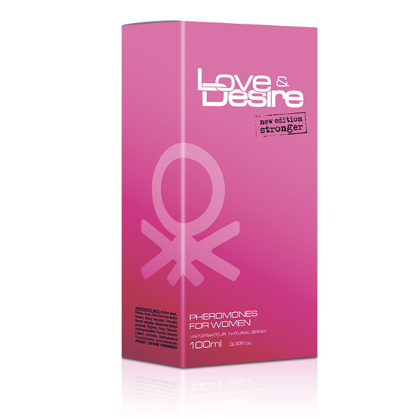 LOVE DESIRE NŐI PARFUM FEROMONEKKAL 100ML ORG Gyártói kód Love Desire női 100ml