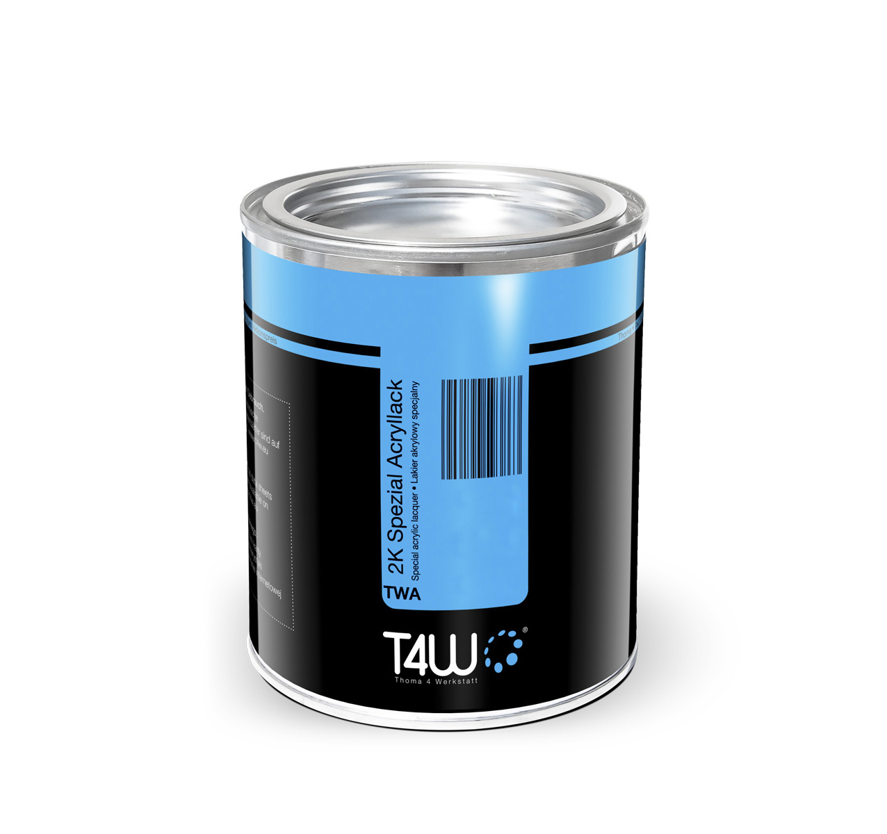 T4w Acrylic varnish RAL 6008 1L