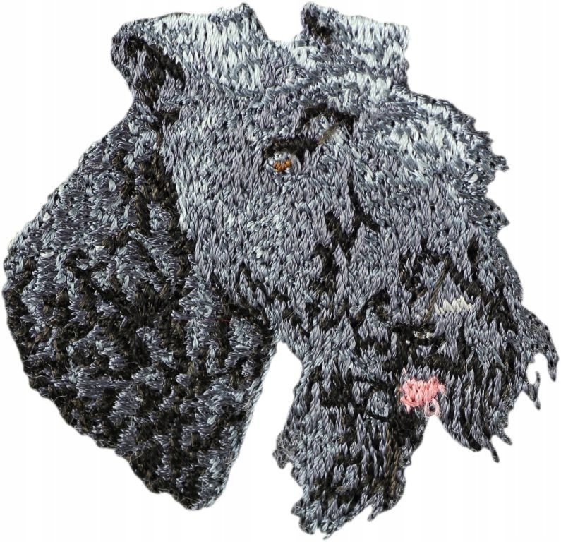 

Kerry blue terrier Haft Naszywka Przyszywka Łata