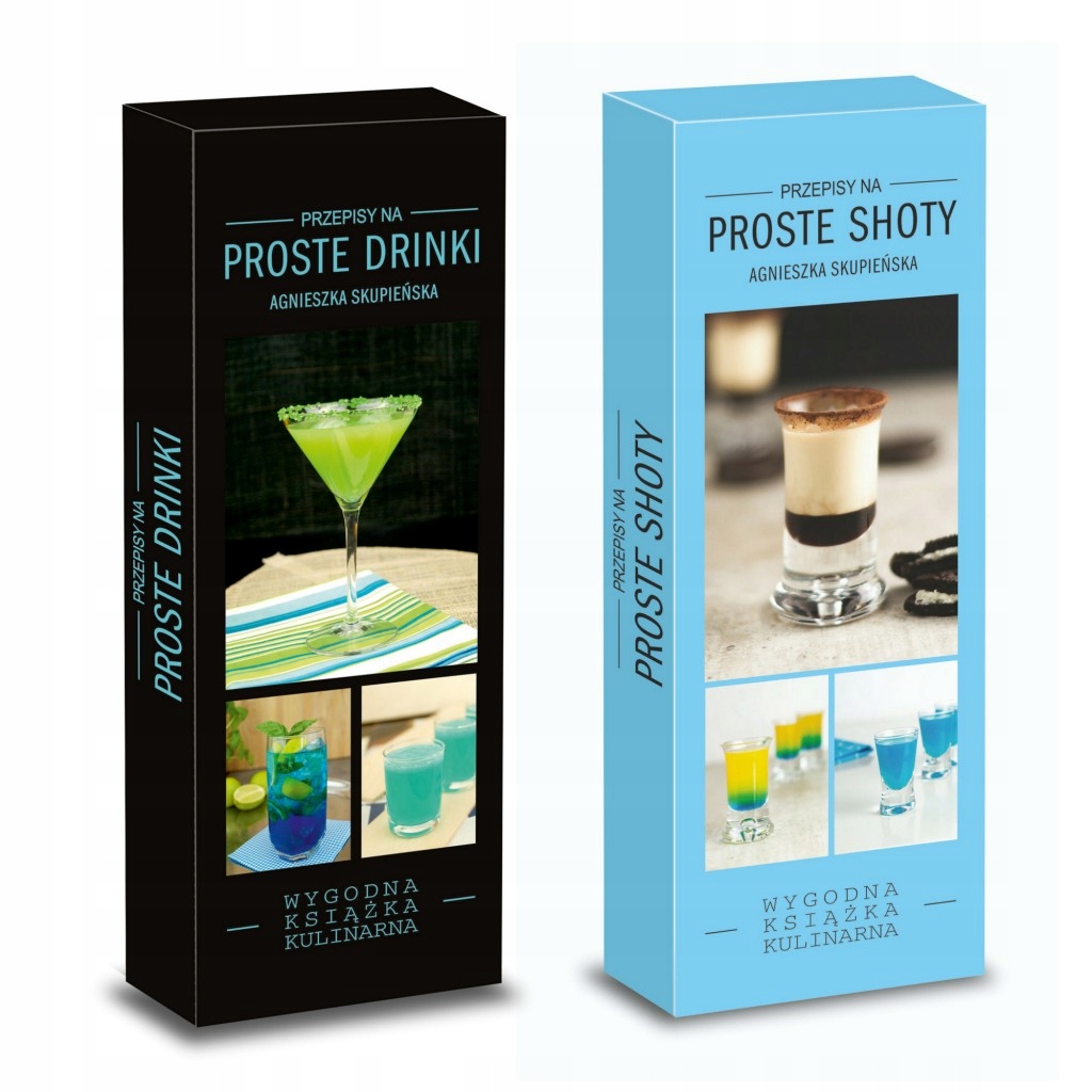 

Pakiet książek 'Proste drinki' i 'Proste shoty'