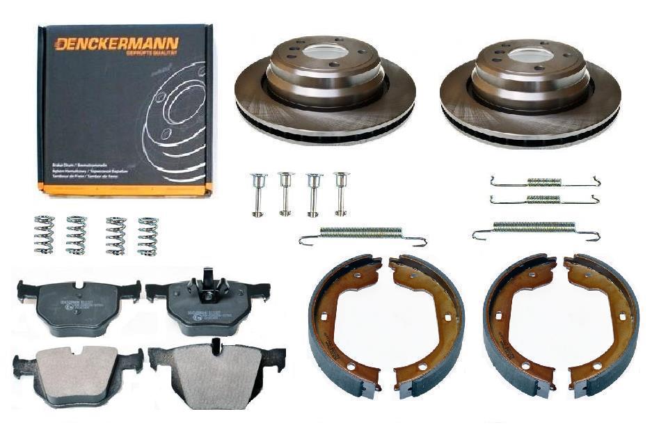 TARCZE KLOCKI SZCZĘKI BMW X3 E83 TYŁ KPL. 320mm