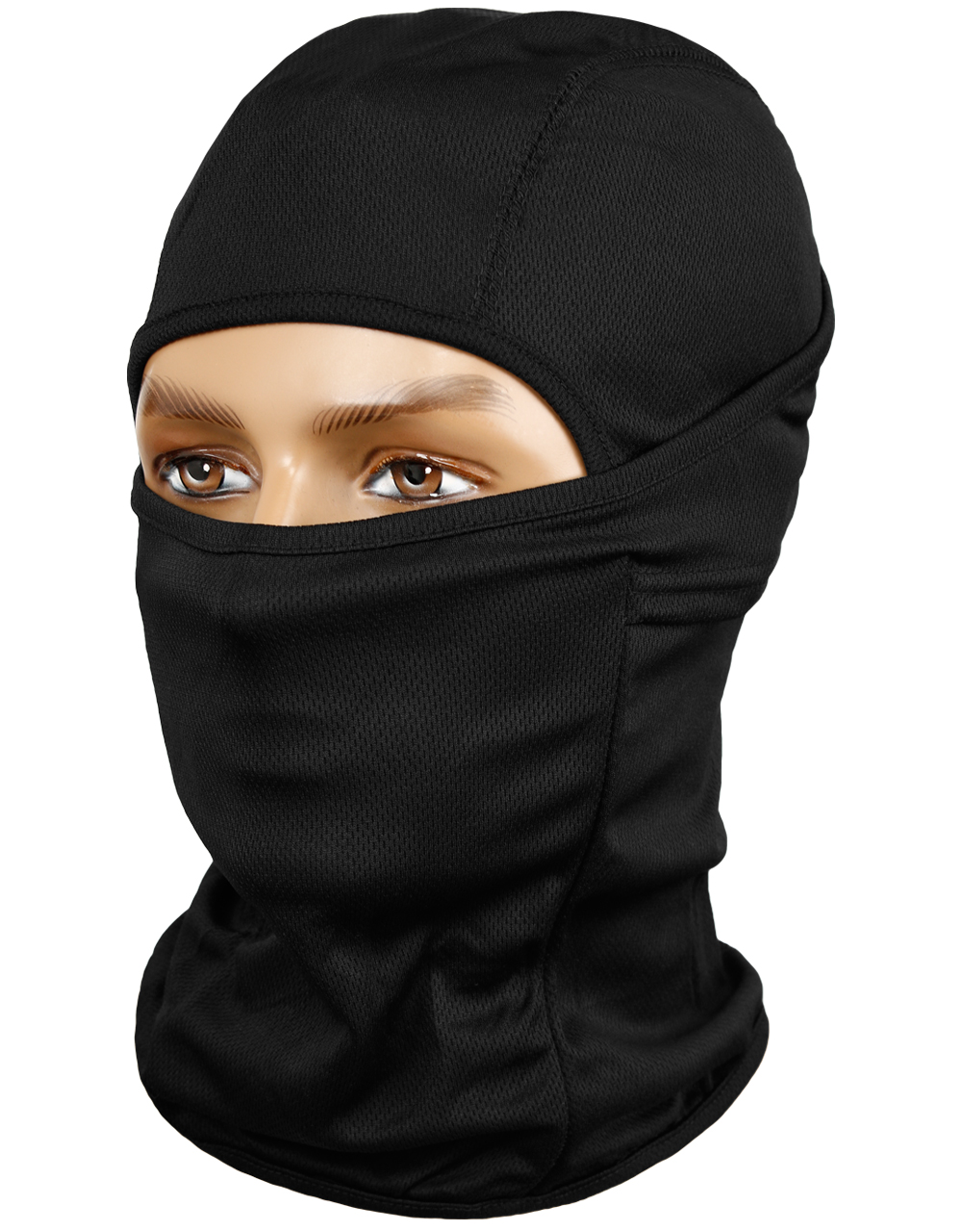 Kominiarka Termoaktywna Szybkoschnąca MIL-TEC POD KASK czarna +Gratis Materiał dominujący Poliester