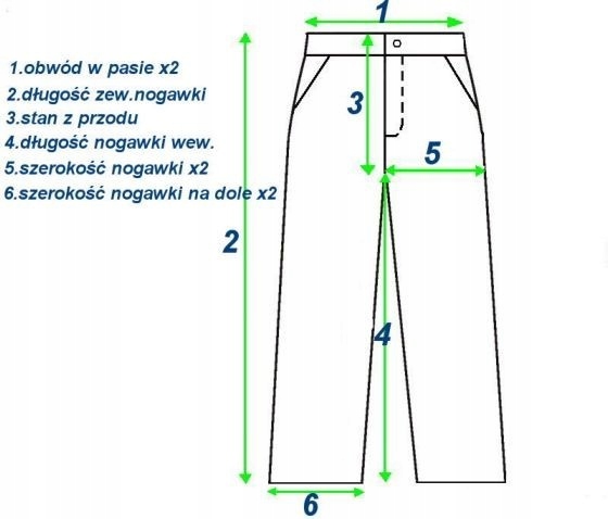 SPODNIE BOJÓWKI MĘSKIE moro M 80 cm SAROL C0502* Marka inna