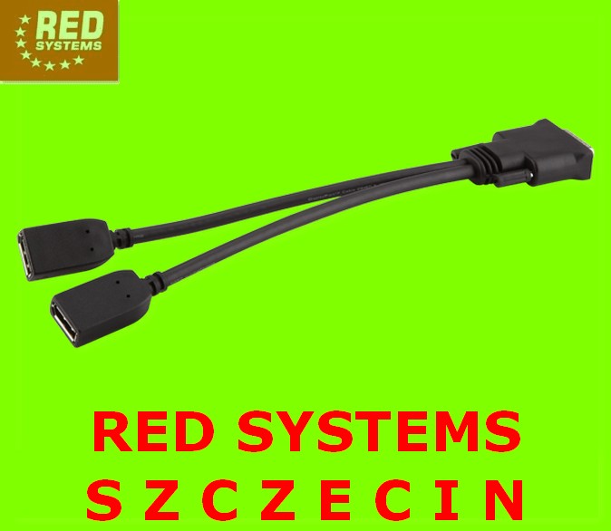 Kabel HP DMS 59 -Dual Display port XP688A Szczecin Kod producenta XP688AA