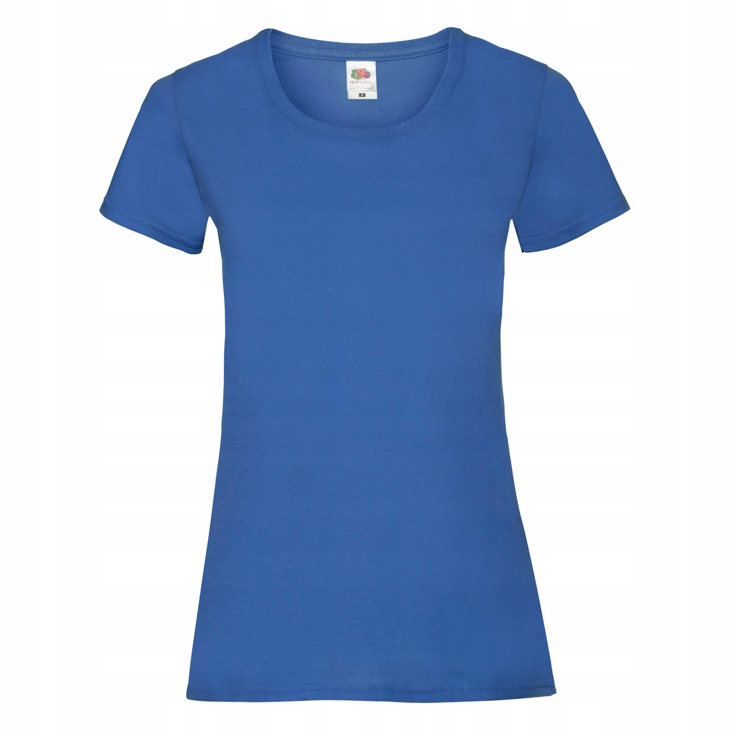

Koszulka Damska Fruit Of The Loom T-shirt Blue XXL