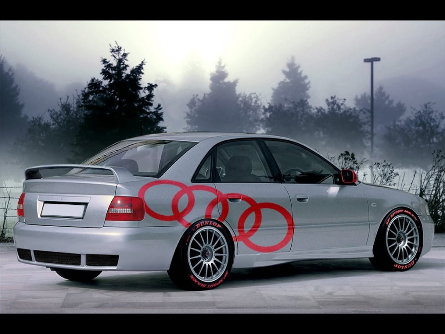 AUDI A4 B5 d) * ПОРОГИ M3 * DJ-ТЮНІНГ